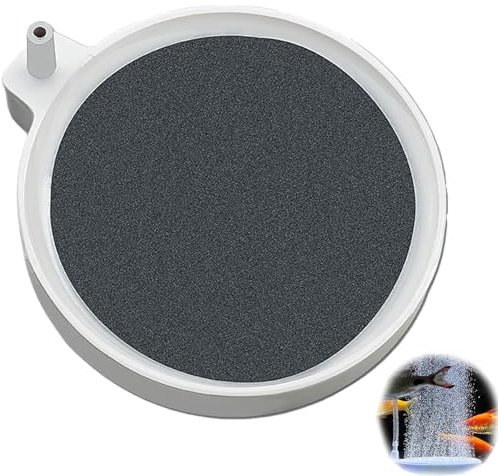 Nano Pierres à air pour aquarium, silencieuses, disque à bulles pour aérateur d'oxygène, nano bulleur atomisé ultra silencieux à dissolution profonde (50 mm)