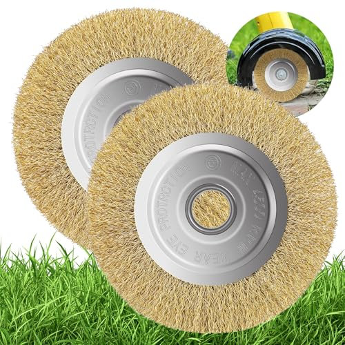 Forever Speed 2 Pezzi Spazzola per Erbacce,10 mm Spazzola per Diserbo per Gloria Multibrush,110 x 16 mm,Per la Rimozione di Erbacce Muschio