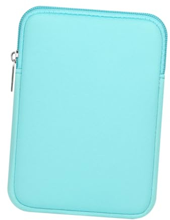 Toddmomy Funda Protectora para con Cierre de Cremallera Funda de Viaje Resistente Arañazos para Lector Electrónico Bolso Ebook Color Menta Ajustado y Seguro