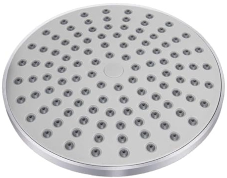 Top Round krompläterat regnduschhuvud – lyxig badrumsuppgradering för hem och hotell användning högtrycksvattenflöde enkel installation modern design