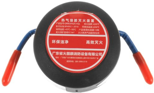 Gogogmee Estintore Automatico per Auto Aerosol 10g Adesivo Rotondo, Estintore Compatto per Veicoli, Garage e Casa, Protezione Antincendio Portatile per Motori, Camion e Uffici