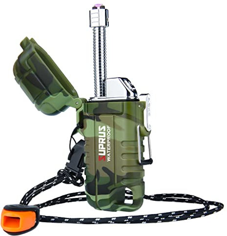 SUPRUS Windproof Waterproof LED Rechargeable USB C Candle Lighter Outdoors