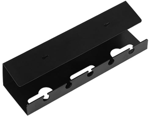 Bandeja de Gestión de Cables para Escritorio - Soporte para Regletas,Portacables Oculto Sin Taladro para Escritorio Gaming y Mesilla