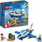 LEGO 60206 4+ City Police Sky Police Jet Patrol Aeroplane Toy, Easy to Build Air Transport Toys for Kids