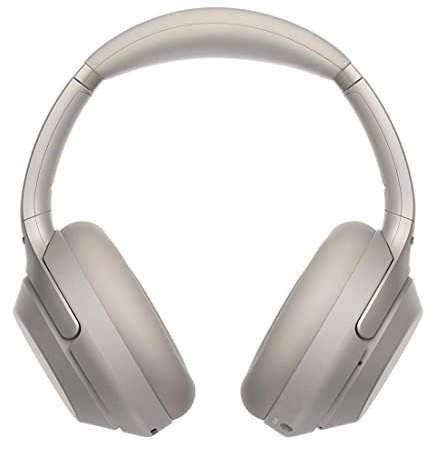 Sony WH-1000XM3 Noise Cancelling Wireless Headphones with Mic, 30 Hours Battery Life, Quick Charge, Gesture Control, Ambient Sound Mode, with Alexa Built-in – Silver