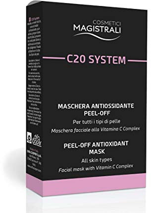 COSMETICI MAGISTRALI C20 System Maschera Antiossidante Peel-Off - 5 bustine monodose 6 ml
