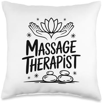 Massage Therapist Massage Therapy Throw Pillow