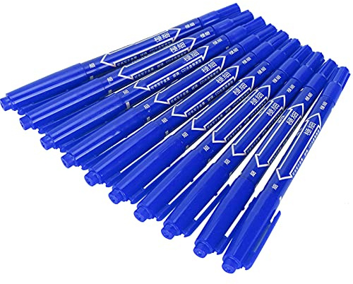 Haofy Ensemble de Stylos Marqueurs Colorés à Double extrémité, Ensemble D'écriture de Dessin Artistique à Séchage Rapide pour Croquis, Graffitis, Stylo Marqueur 10 Pièces pour Artistes, Plastique de