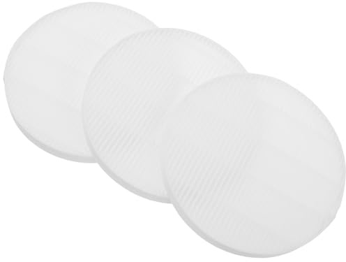 JHKNNK Filtri Aspiratore Unghie 3 Pezzi, Cerchio 12 CM, Fogli Raccoglipolvere per Manicure, Compatibili Trapani per Unghie in Saloni e Casa