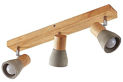 Lindby Faretto dimmerabile (Scandinavo) colore Grigio ad es. Cucina Lampada da incasso, plafoniera applique