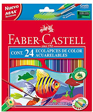 Lapices de colores Acuarelables (Caja 24 colores)