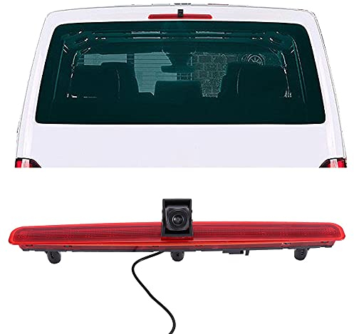 Auto Drittes Dach Original-Bremslicht-Rückfahrkamera, Ersatz für VW T5 Bus Transporter Multivan Caravelle Business mit Heckklappe dritte 3. Bremslei (Nicht Flugelturer) 2003-2015 Bj
