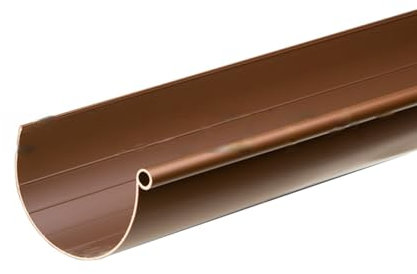 Canale di gronda Grondaia PVC color rame G125 Metri 3 DAKOTA