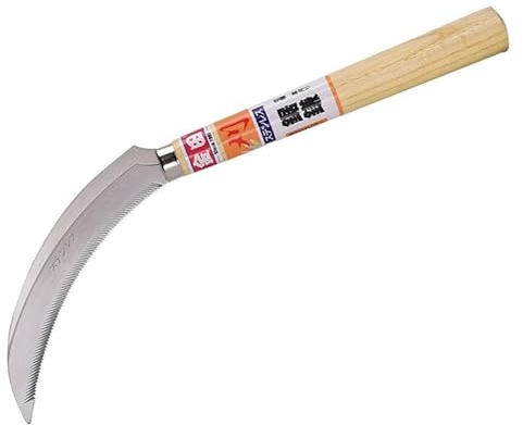 KEAAN Herramientas de deshierbe de azada de hierba para jardín, herramienta de mano para eliminar malas hierbas, hoja de acero inoxidable muy afilada (JinTian) (Jintian) (negro jintian)