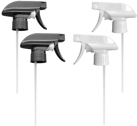 TYGFRT 4 Piece Replacement Spray Heads, Universal Bottle Nozzles With Spray Grid