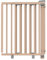 GEUTHER Variables Kinderschutzgitter Oris aus Holz | Absperrgitter in Extra Hoch | Extra Stabil Kindergitter | Treppengitter schwenkbar | Breite: 58-93 cm