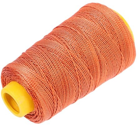 HOMSFOU Hilo De Nylon De 1 Rollo Para Reparación De Cuero De Costura A Mano Y Hilo De Tope De Periódico De Libros De Libros De Libros De Tapa Esencial De Tapicería De Reparación De