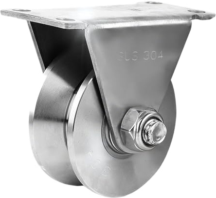 Remskiva med 2 kullager, 304 rostfritt stål fitnessflaska, 68 mm remrullar för 16 mm rep stålrep, lastkapacitet 800 kg, 1 styck