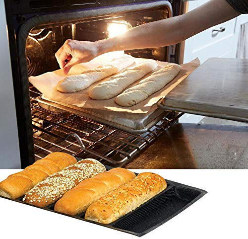 Moule à baguette anti-adhésif pour 5 pains