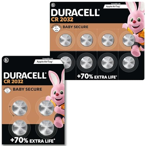 Duracell Specialty 2032 Lithium-Knopfzelle, 12er-Packung