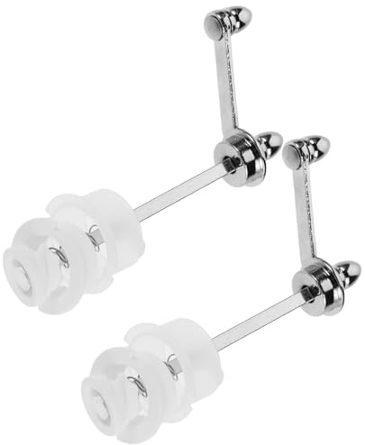 SHOWERORO Pièces de Rechange pour Moulin à Poivre Manuel Alliage de Zinc 67 MM Lot de 2 sets de Pièces Mécanisme de Broyage Classique Solide Accessoires pour Moulin à Sel et Épices