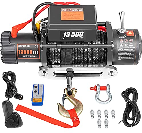 VEVOR OldFe Cabrestante eléctrico de Cable de 27 m, 6124 Premium