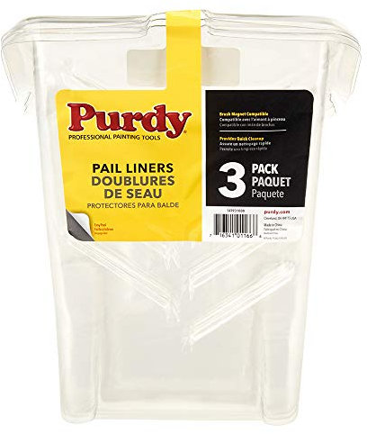 Purdy Lot de 3 Sacs à Papier Transparent 21 x 21 cm