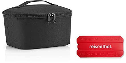 reisenthel coolerbag mit Zugabe Thermo Kühltasche Thermotasche (coolerbag S Pocket Black)