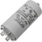 Lumonic Anlaufkondensator 416.10.99 A [inkl. Stecker 6,3x0,8mm] | Motorkondensator 16µF 425V 36x70mm I Kondensator im isolierten Kunststoffgehäuse