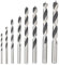 Yuio Juego de 8 Brocas Madera 3mm-10mm, Set de Brocas para Madera Ø 3/4/5/6/7/8/9/10 mm, Juego de brocas helicoidales para taladradora, Juego de Brocas Profesional