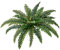 CQURE 27 Large Fake Fern Artificial Ferns for Outdoors,20 Branches Realistic Artificial Boston Ferns Bush Plant for Indoor Outdoor Garden Porch Decor (Lifelike,UV Resistant,No Maintenance)