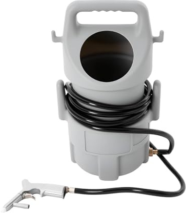 Sabbiatrice portatile, sabbiatrice mobile con serbatoio, pistola e tubo da 4,5 m, set di sabbiatura pneumatica portatile per rimozione della ruggine, pulizia e lavorazione delle superfici