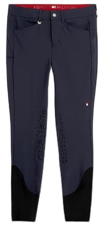 Tommy Hilfiger Herren Kniebesatz Reithose Pro Desert Sky FS 2023, Größe:L