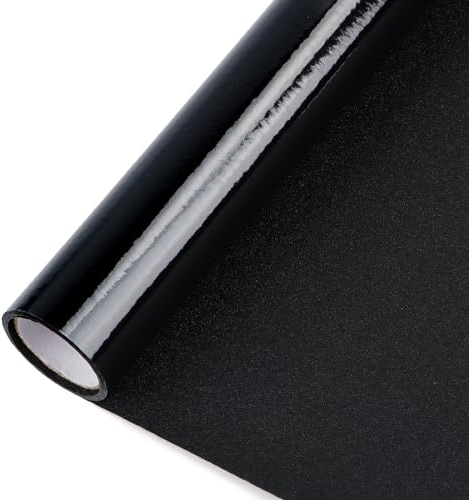 Pellicola oscurante per finestre, 2 rotoli, per finestre, colore nero, anti-UV, opaca, per casa, camera da letto