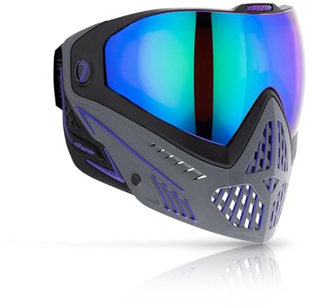 Dye i5 - Maschera da paintball, colore: Viola/Grigio/Nero