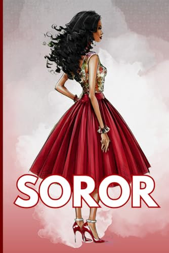 Soror: Lovely Red and White Blank, Lined Journal for Sisters | Crimson and Cream Gift for New Members, New Officers, Line Anniversaries, Chapter ... Conventions & Conferences | African Violets