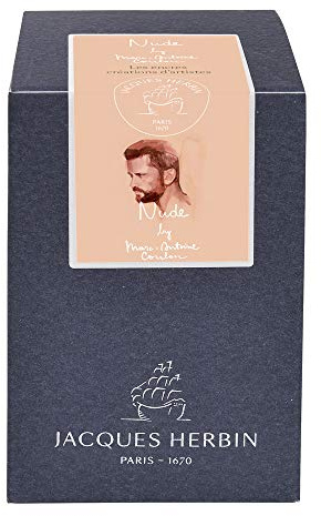 Jacques Herbin 13240JT - A 50 ml bottle of Nude artists' ink for fountain pens and rollerball pens, Marc Antoine Coulon - Drawing, Calligraphy, Writing