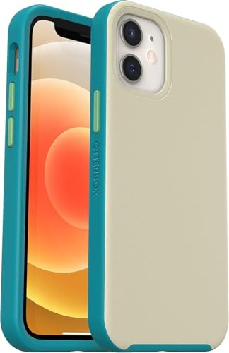OtterBox Slim Series Case IPhone 12 Mini With MagSafe, Shockproof, Drop Proof, Ultra-Slim, Protective Thin Case, Tested To Military Standard, Grey/Green