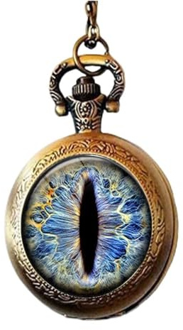 Frost drake öga fickur halsband drake fickur halsband berlock present drake fickur halsband