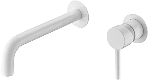 IMEX GLT023/BL ETNA Grifo de Lavabo Empotrado Blanco Mate