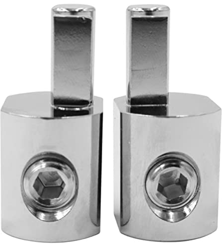 Vaguelly 1 Paar 0 Eingangsadapter Drahtreduzierer Stromkabel Reduzierer 1/0 Gauge Auf 4 Gauge Kabel Reduzierstück Car Audio Reduzierstück 0 Gauge Drahtverbinder Verstärker Für Fahrzeugelektronik