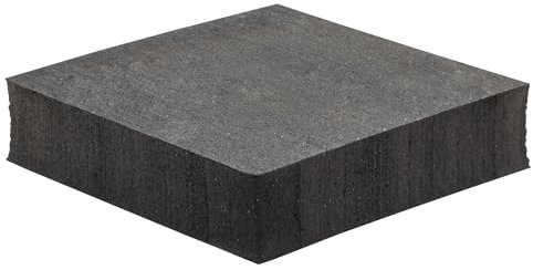 Wagner Vibrationsdämpfer 2tlg. - 50 x 50 x 12 mm, schwarz, unter der Waschmaschine, Trockner, PAK geprüft - 15195099