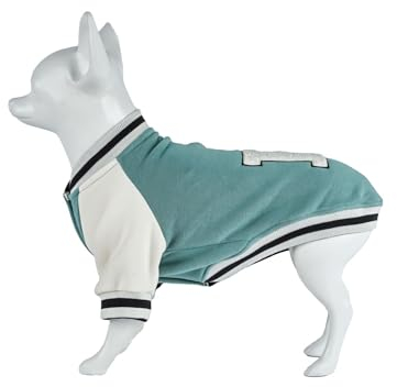 IZOCOOL - Hundepullover Fleece Hundepullover Groß Hunde Sweatshirt, Warm und Leicht, Leicht zu Tragen (Grün, S)