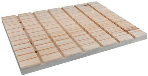 Artibetter Tabla de Madera y Diseño Fresco para Rascar y Moler Uñas de Mascotas Pequeñas Color Amarillo como Hurones y Hámsters, Adecuado para Jaulas