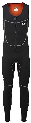 Gill Hombre Dynamic Long John Traje De Neopreno Sin Mangas De 3 Mm Protección Térmica Elástica De 4 Vías para Todos Los Deportes Acuáticos Paddle Board Kayak Navegación Natación Surf...
