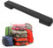 Gepäck Koffer Griff 20cm Länge Kunststoff Koffergriff Ersatz, Schwarz Reisekoffer Zuggriffe für Lockbox, Koffer Box, Gepäckkoffer, Werkzeugkoffer, Gitarrentasche(2)