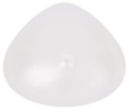 ELMIKA Almohadilla cóncava de silicona para mastectomía, forma triangular, para mastectomía, almohadilla de refuerzo para natación, aguas termales, una pieza