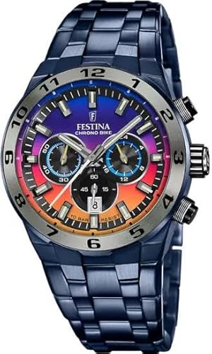 Festina Uhr Für Herren F20709/1 Special Editions Blau Edelstahl Case BlauEdelstahl Band