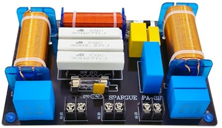 Uxsjakjsd Divisore Crossover Audio Ad Alta fedeltà A 3 Vie per Home Theater con 1 Filtri A Bassa Frequenza Alti 2