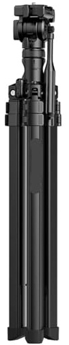Compatibile con fotocamera DSLR e telefono, treppiede con telecomando Bluetooth da 1,76 m con braccio orizzontale esteso